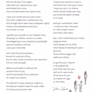 A Meaningful Poetry Print by Patrice Reynolds